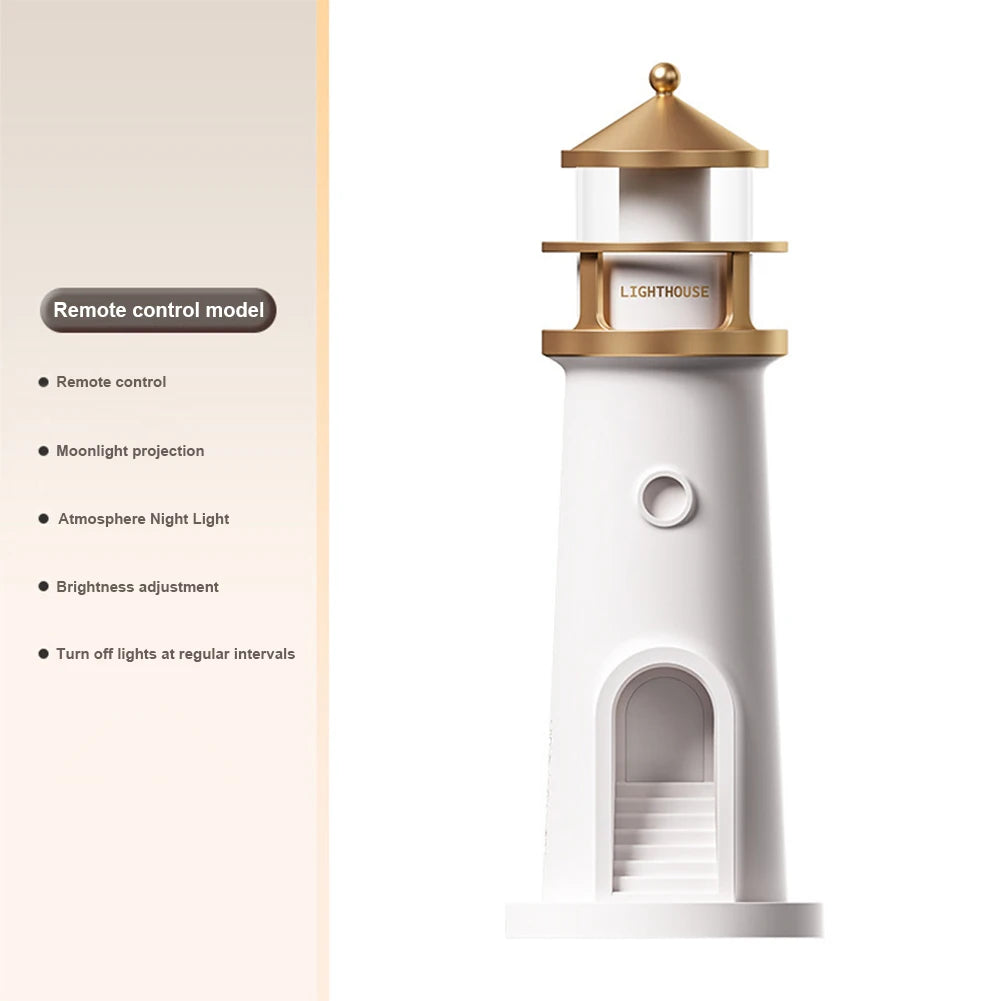 LunarBeam™ Lighthouse Moon Projector